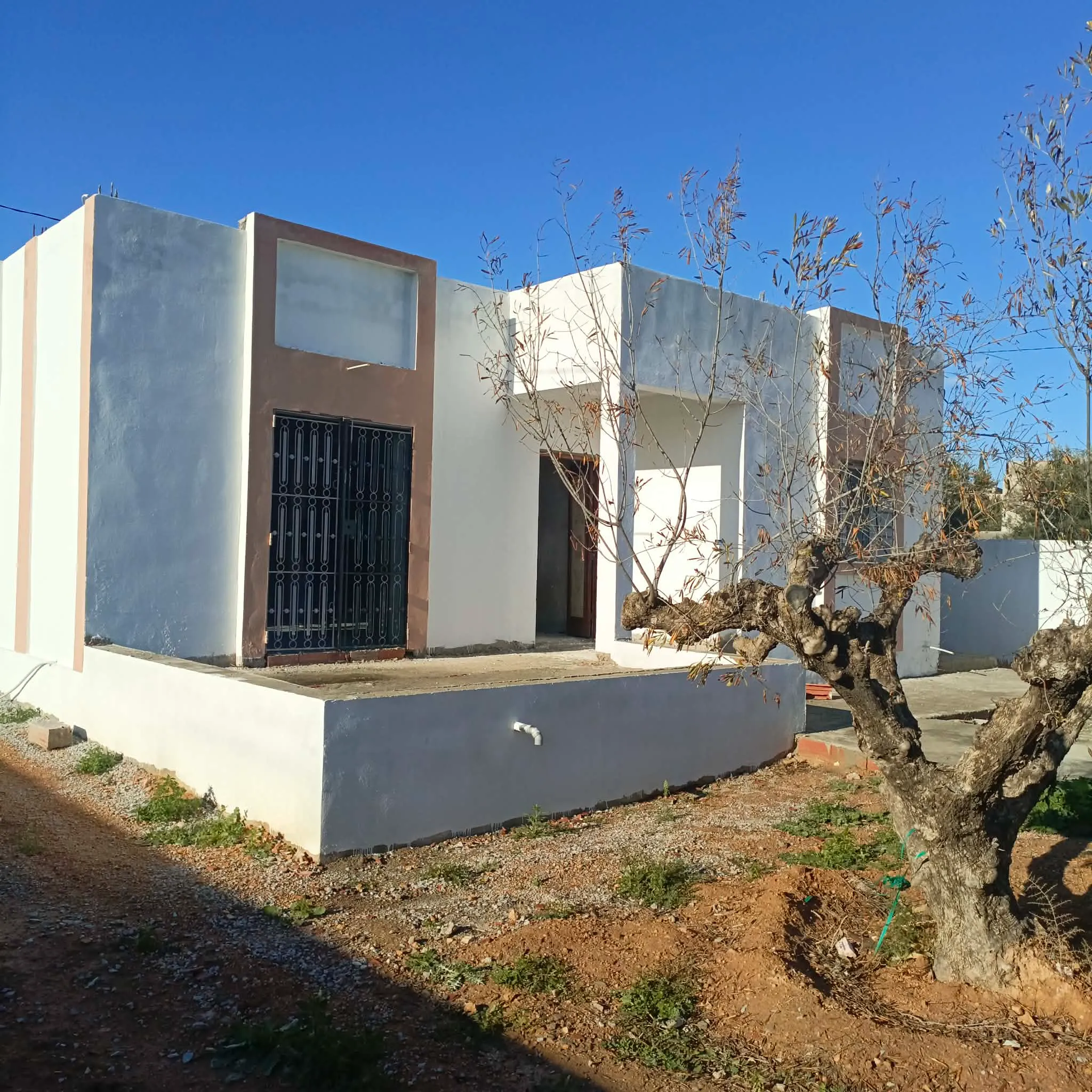 AV villa non fini de 400m terrain proche yasmine hammamet 