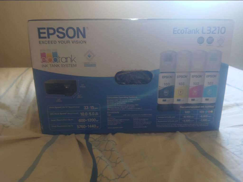 Imprimante Epson L3210 cacheté jamais utilisée