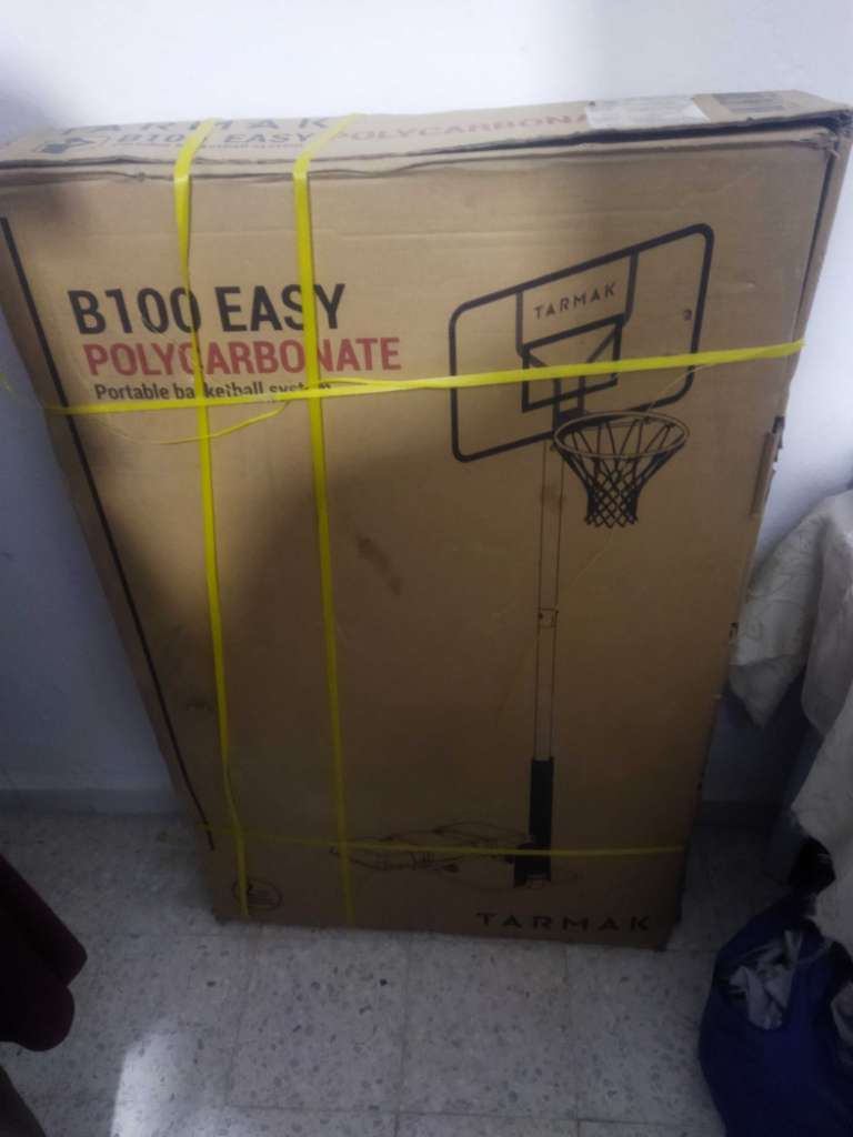 Panier de basket sur pied réglable