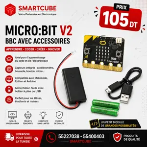 Carte micro:bit BBC V2 avec Accessoires