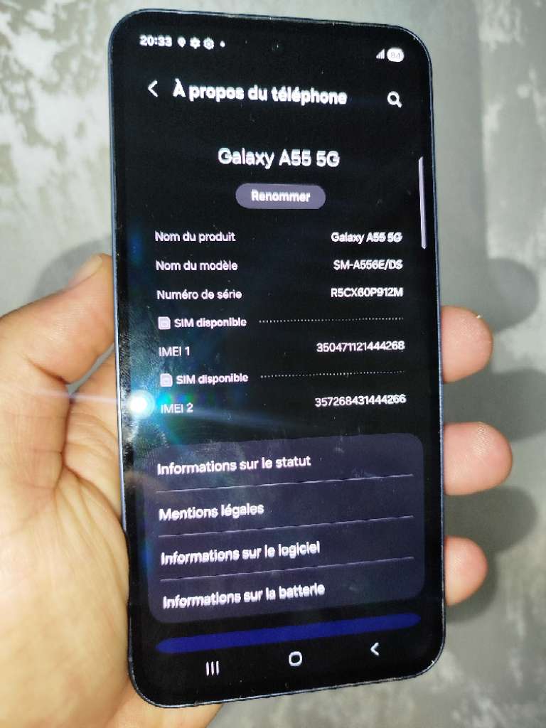 Samsung A55 5G 256/8+8