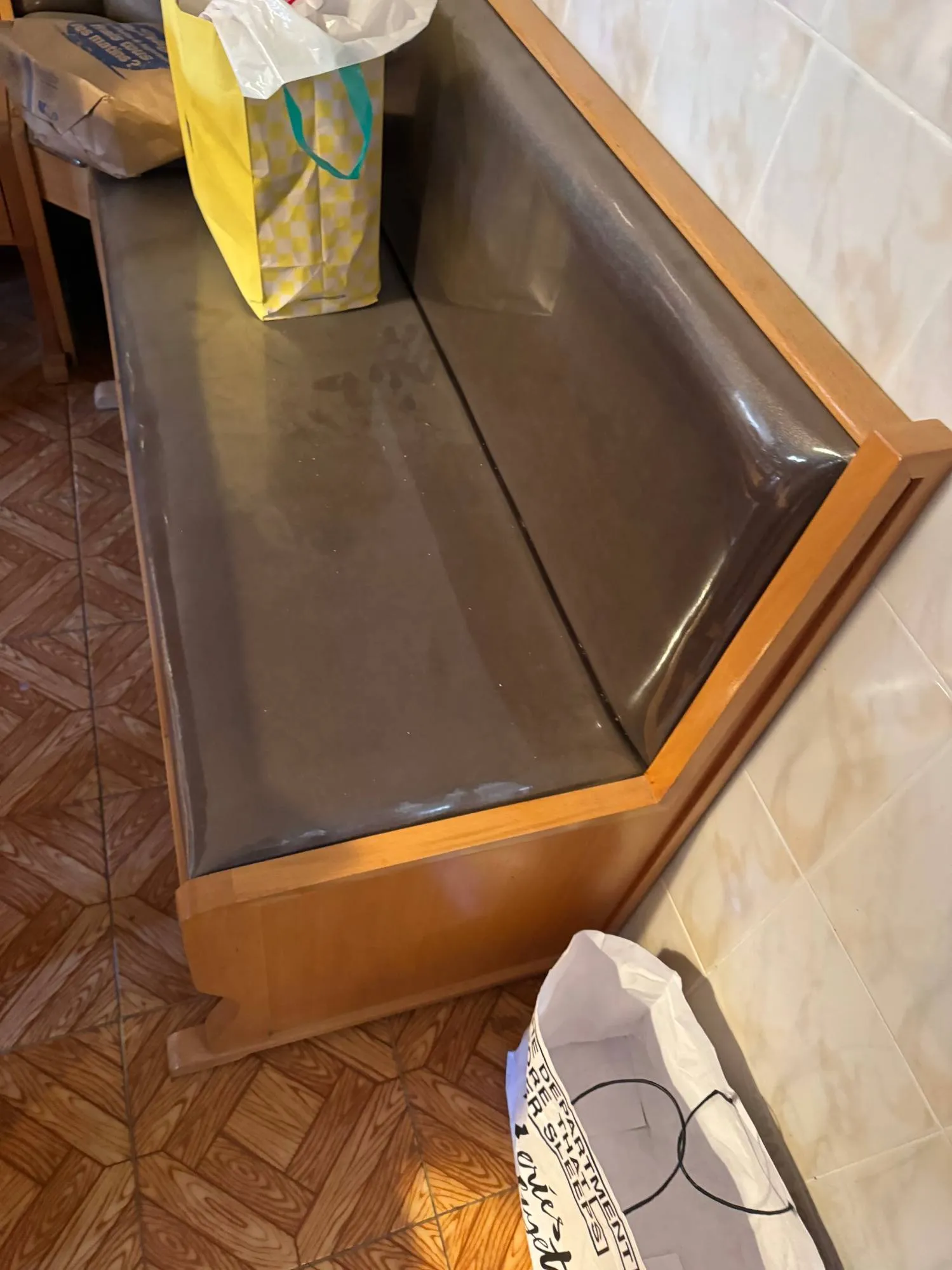 table et banquette de cuisine