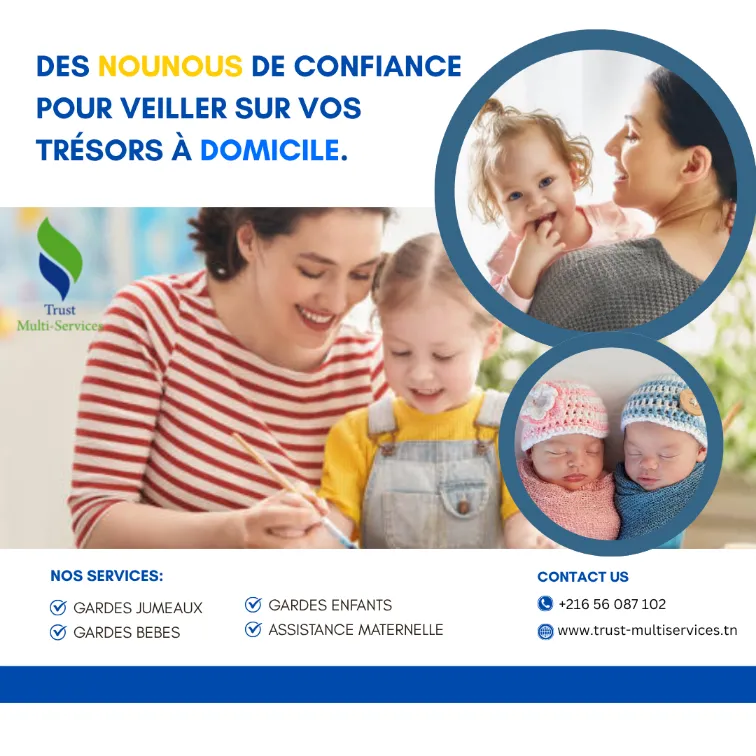Besoin d'une nounou fiable à domicile ?