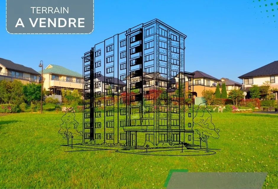 🚧Terrain Constructible R+4 En Vente au cœur du centre ville Panorama Sousse