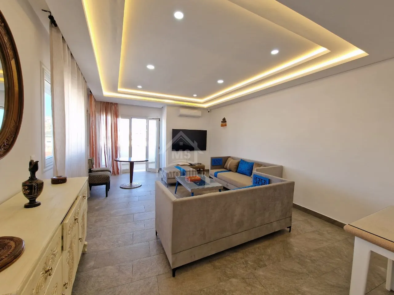 Duplex meublé avec vue de mer à Hammamet Nord à vendre 51355351