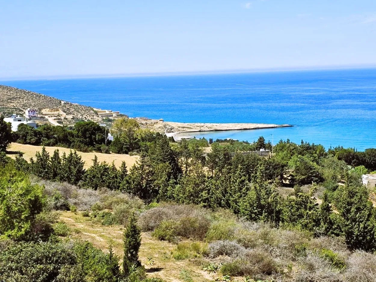 🌄 terrain 1900 m2 a Rafraf plage 🏡