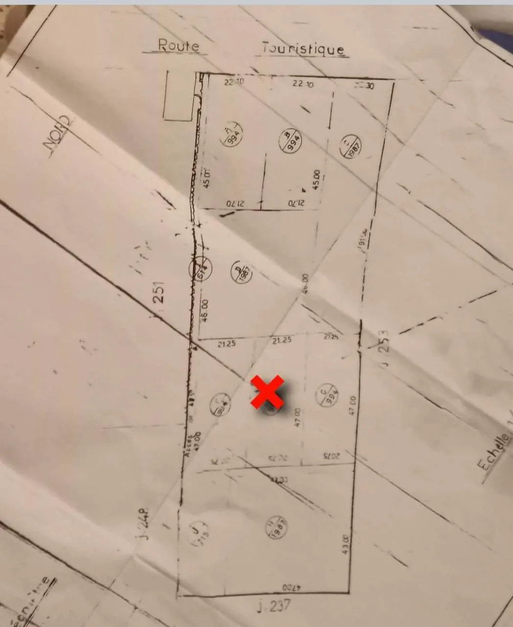 🚧Terrain Constructible De 1000m² En Vente | Chott Mariem
