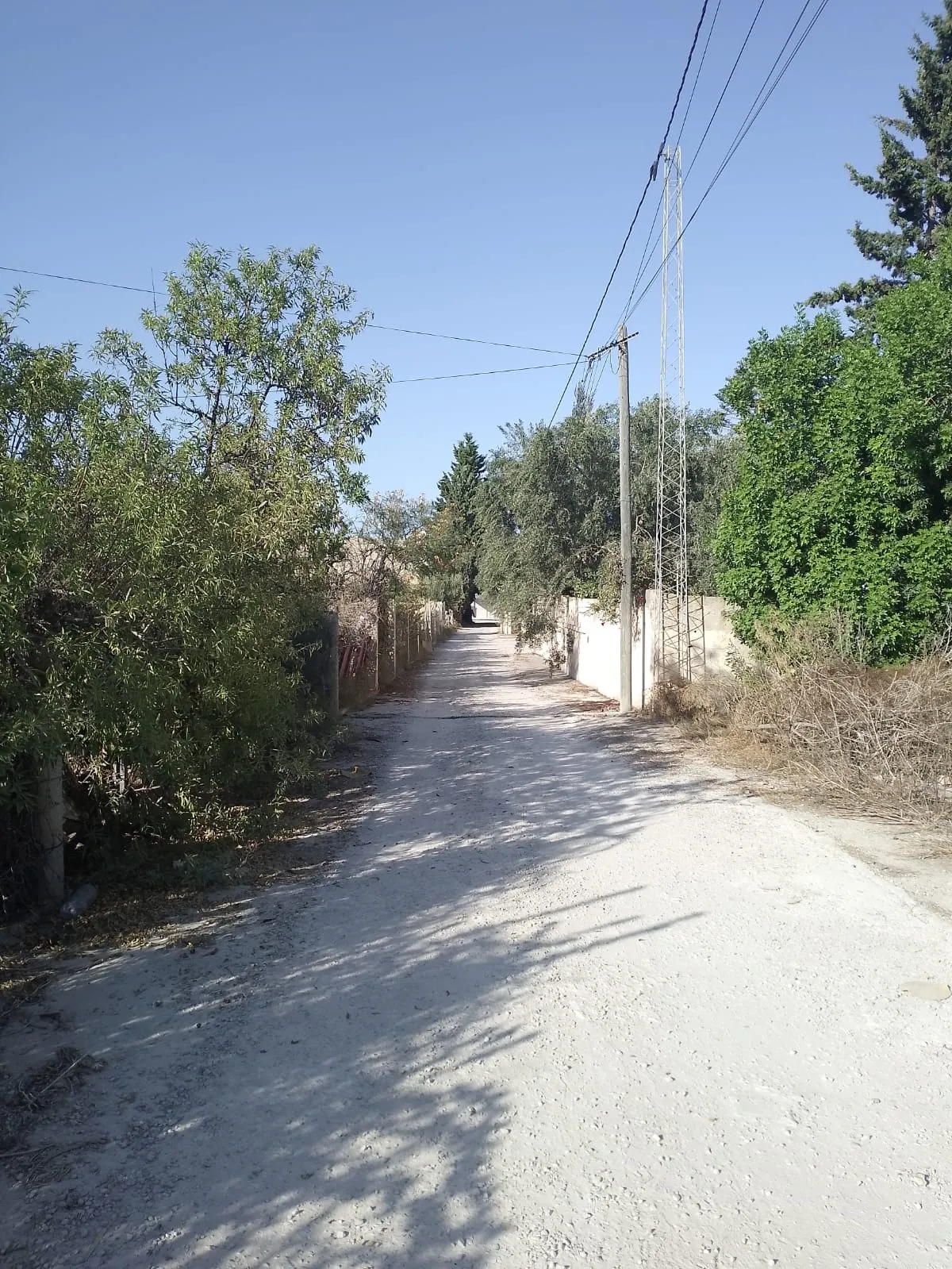 đ§Terrain Constructible De 1000mÂČ En Vente | Chott Mariem