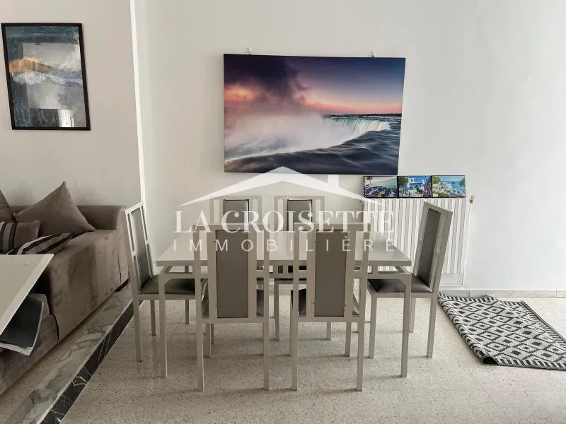 Appartement s2 meublé à La Marsa MAL1438
