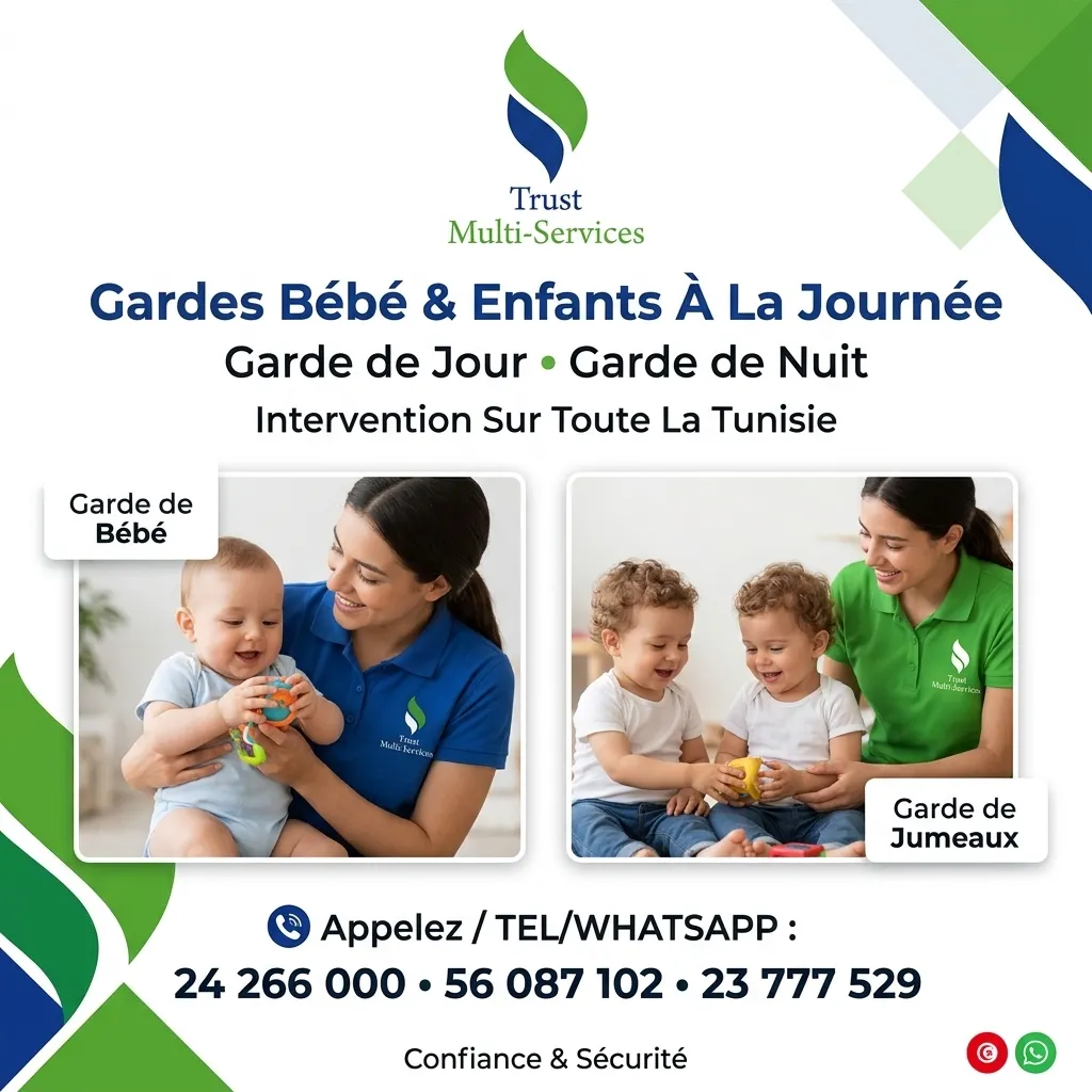 GARDES BEBES PAR MOIS A JEMMAL