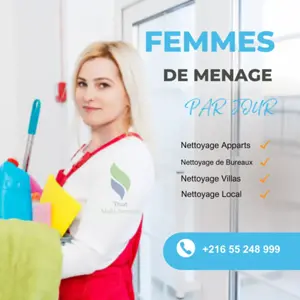 femme de ménage par jour a tunis