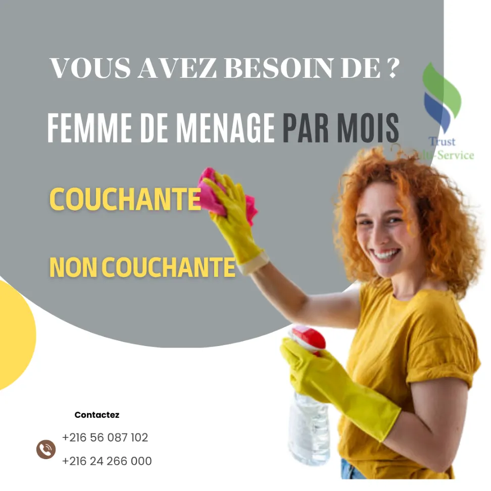 Votre maison mérite le meilleur entretien – Faites confiance à nos femmes de menage