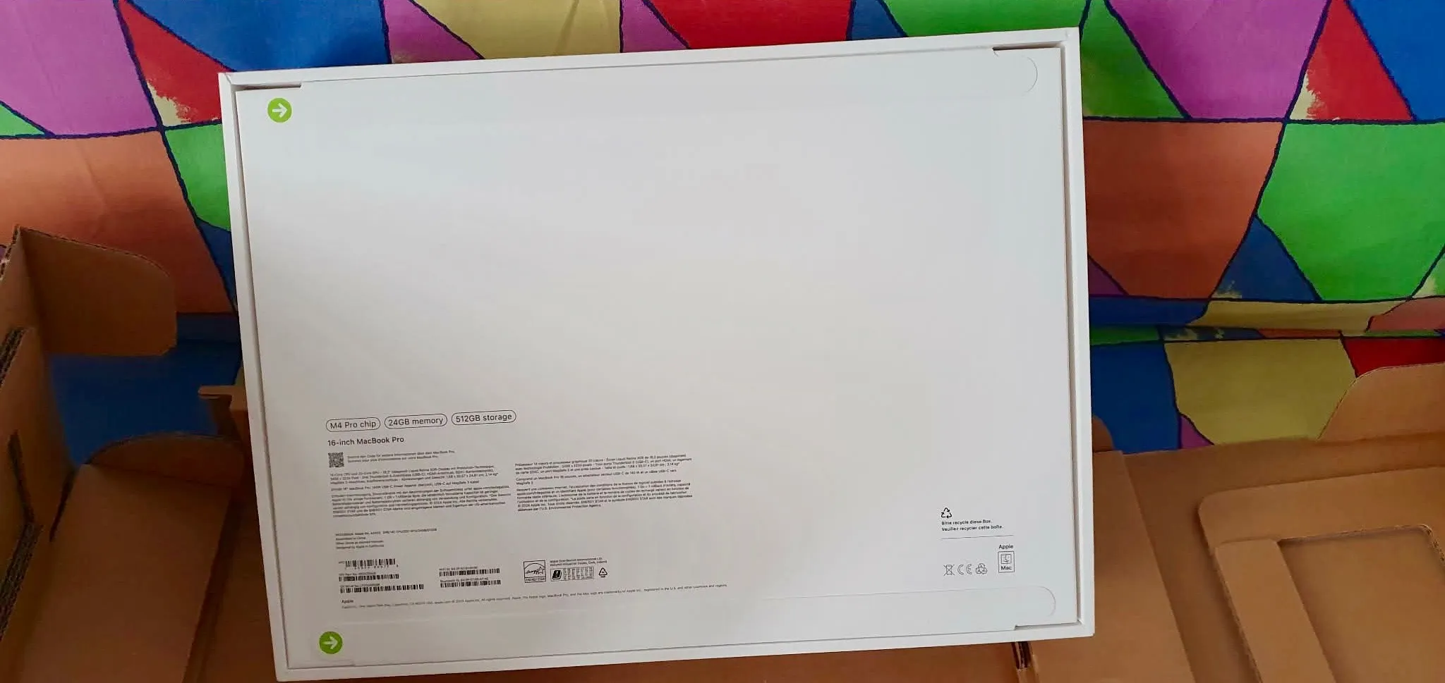 MacBook Pro 16,2" M4 Pro – Neuf (Cacheté)