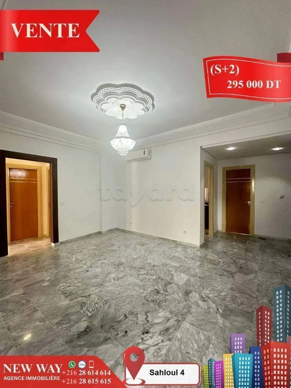 (S+2) à Sahloul 4, avec Place de Parking