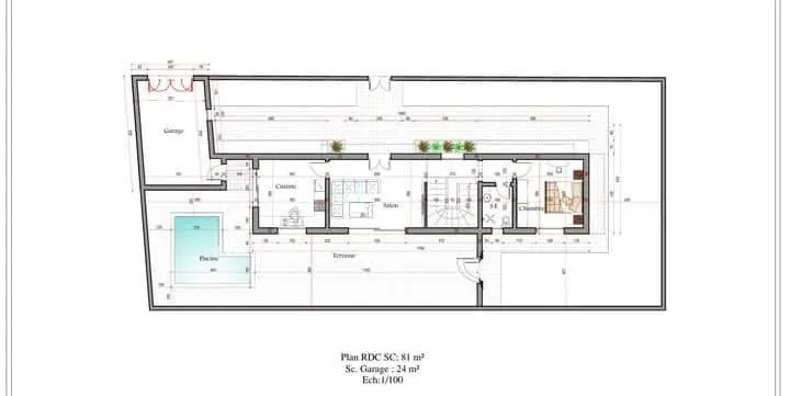 Maison a vendre a Mellita vente sur plan – Titre bleu - photo 4