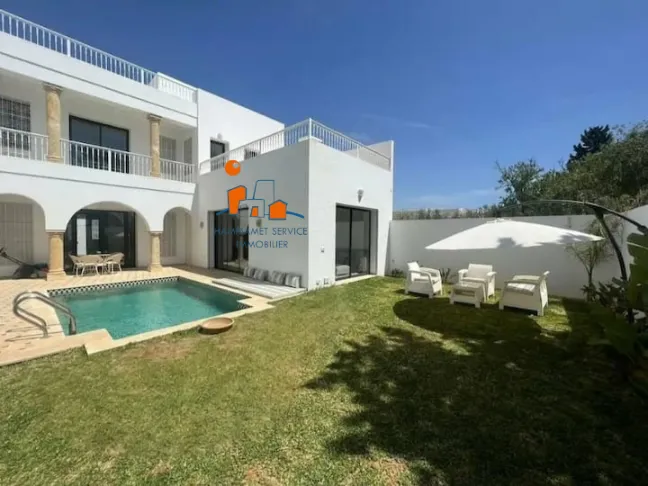 Location à l'année  Villa Riad de charme S+4 avec piscine et Jardin 