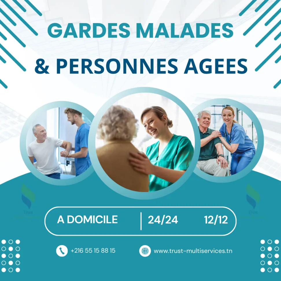 aide soignante a domicile par mois a khaznadar