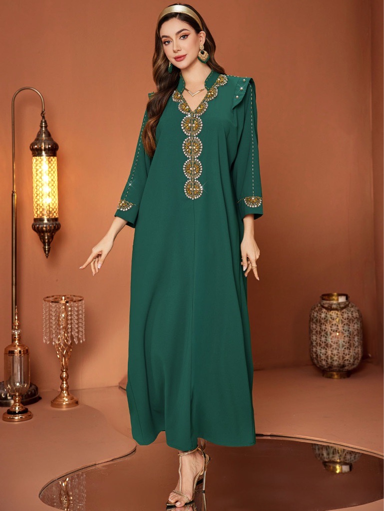 robe de soirée Caftan NEUVE - Tailles S-M-L-XL-XXL