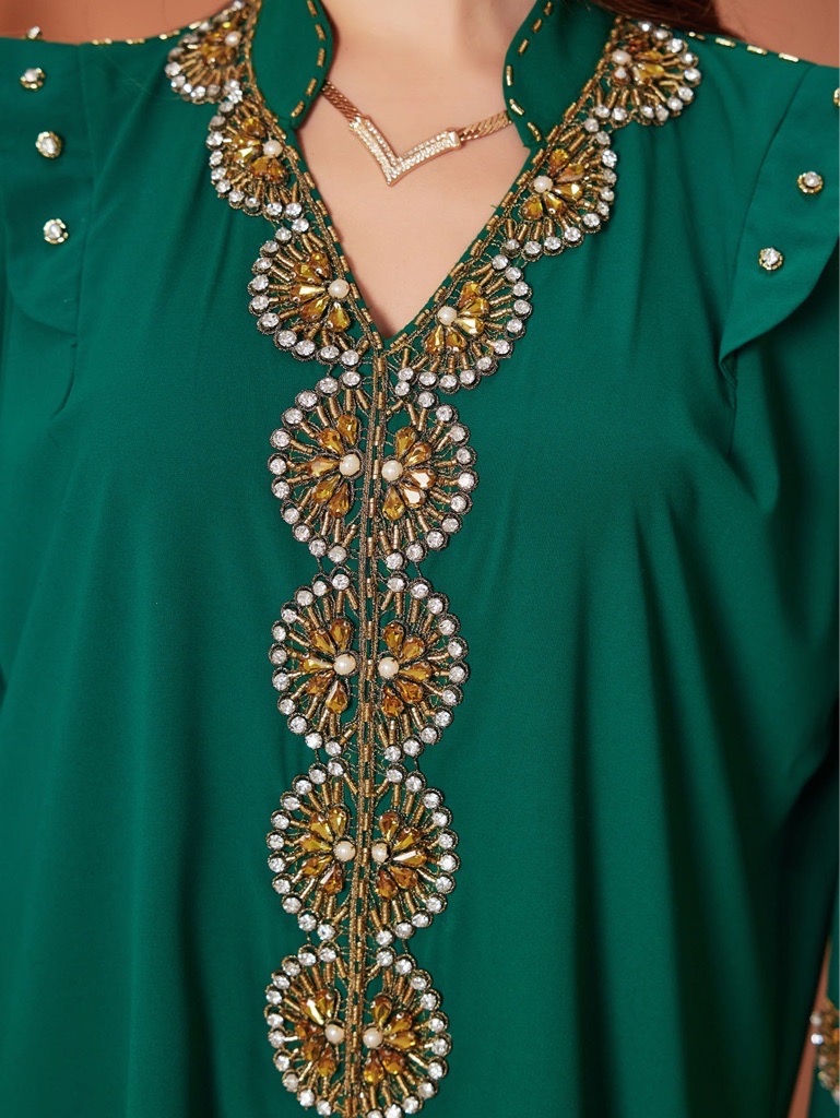 robe de soirée Caftan NEUVE - Tailles S-M-L-XL-XXL