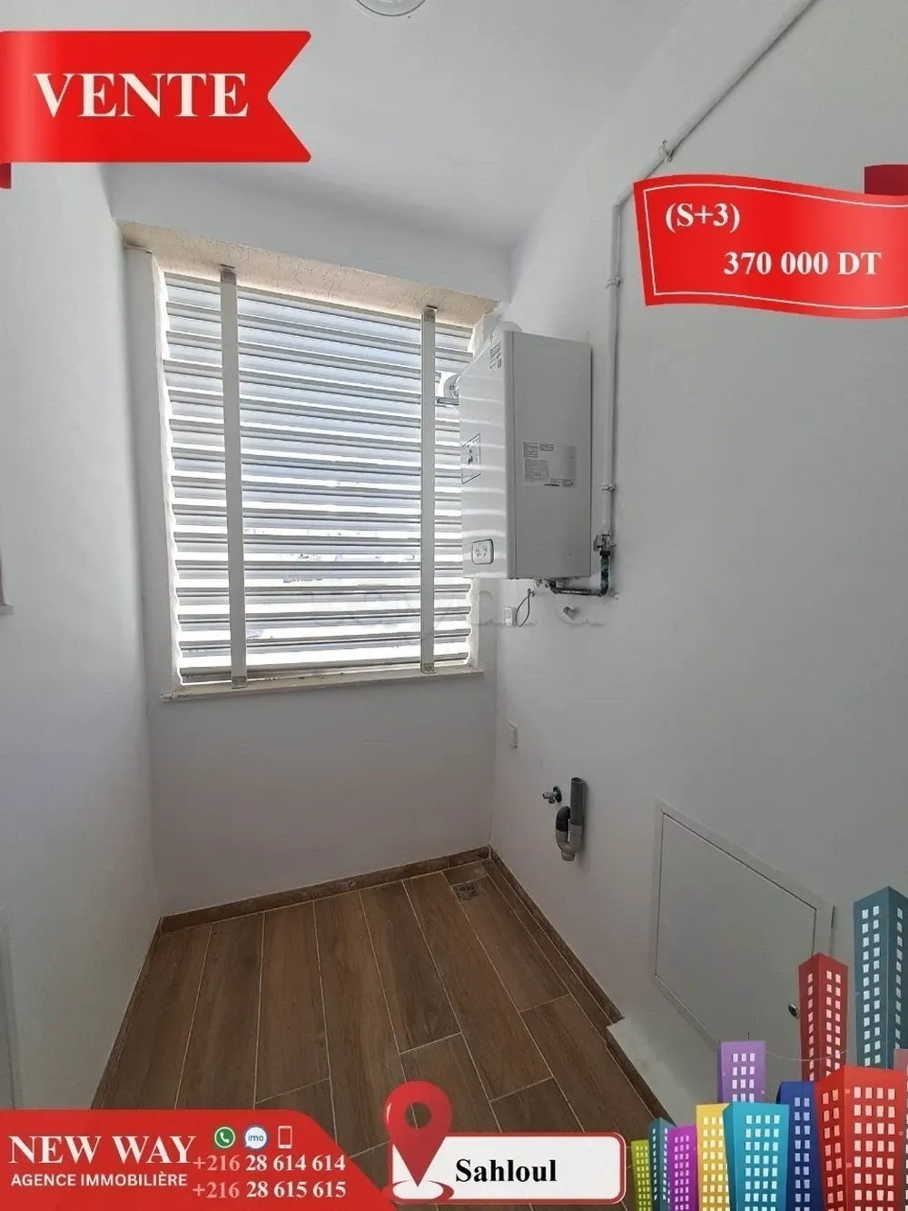 Appartement (S+3) à Sahloul 4