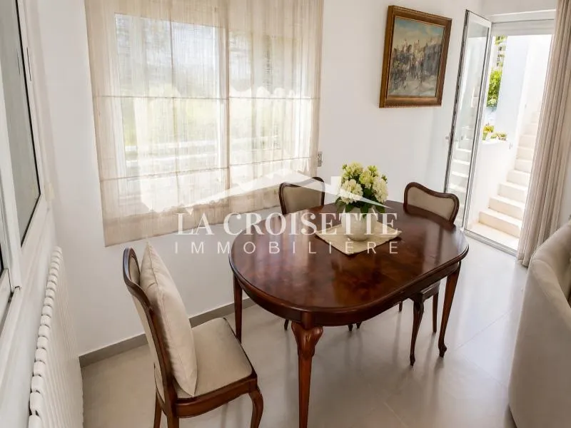 Etage de villa S+3 meublé à La Marsa MEL0608