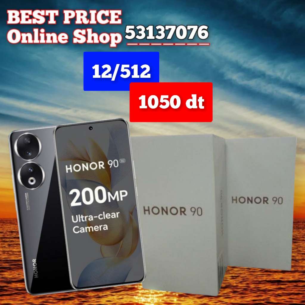 HONOR 90 5G 12/256 Cacheté Neuf paquet fermé # validé ✔️
