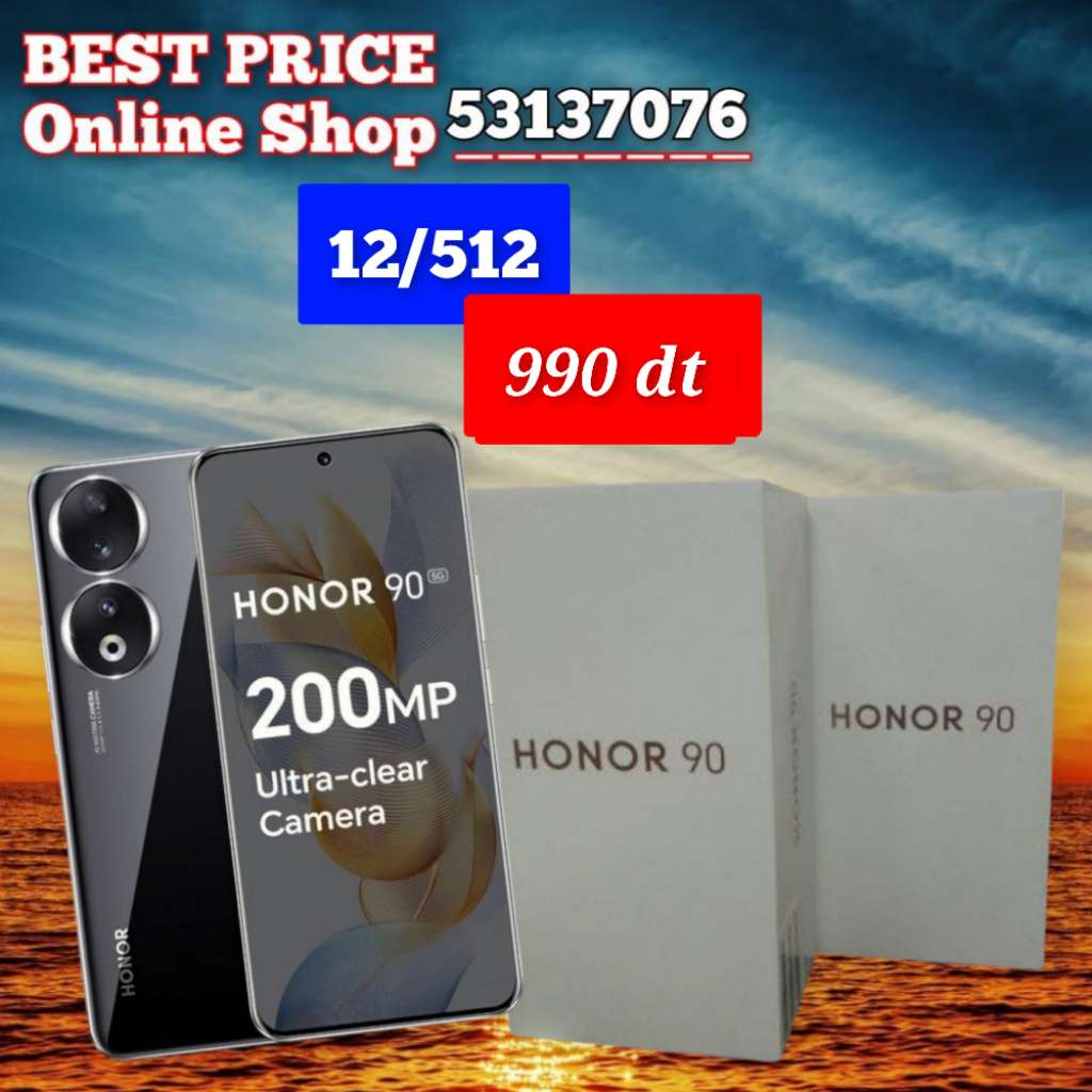 HONOR 90 5G 12/256 Cacheté Neuf paquet fermé # validé ✔️