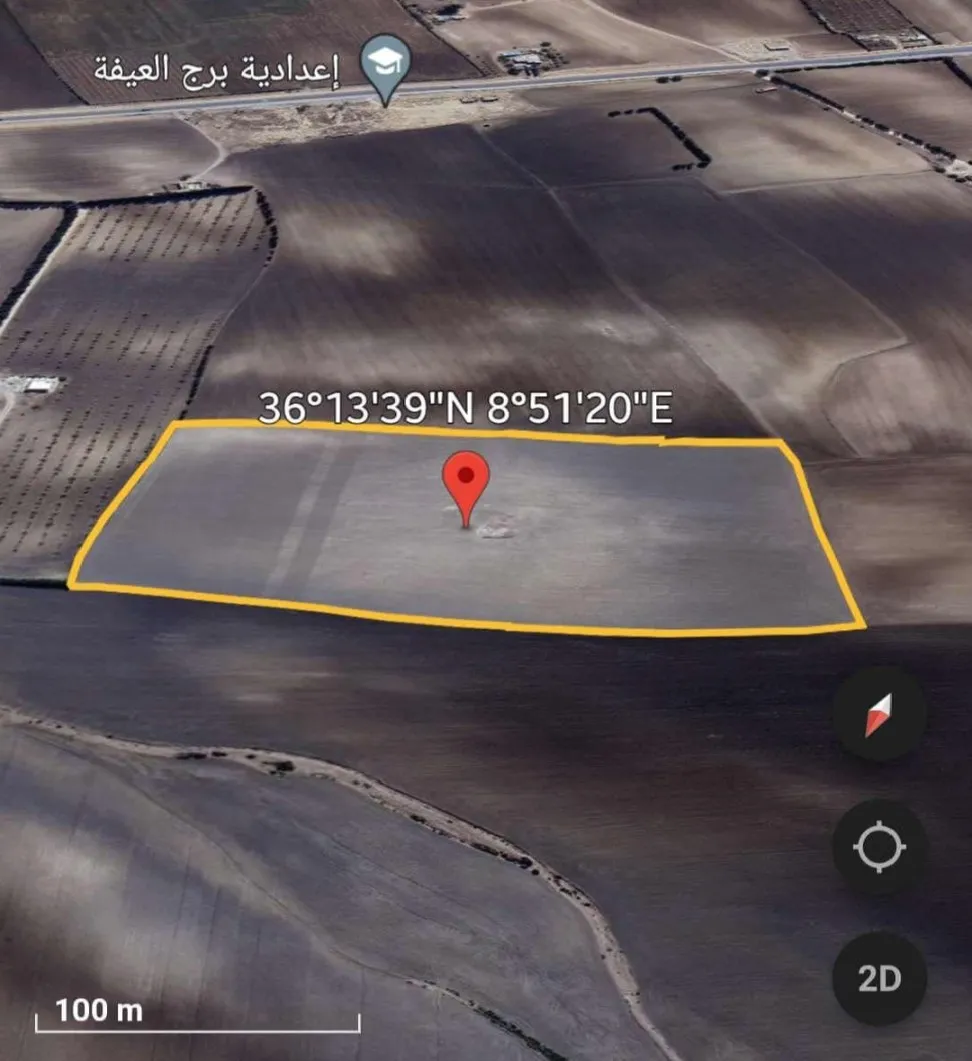 أرض للبيع في برج العيفة مسجلة