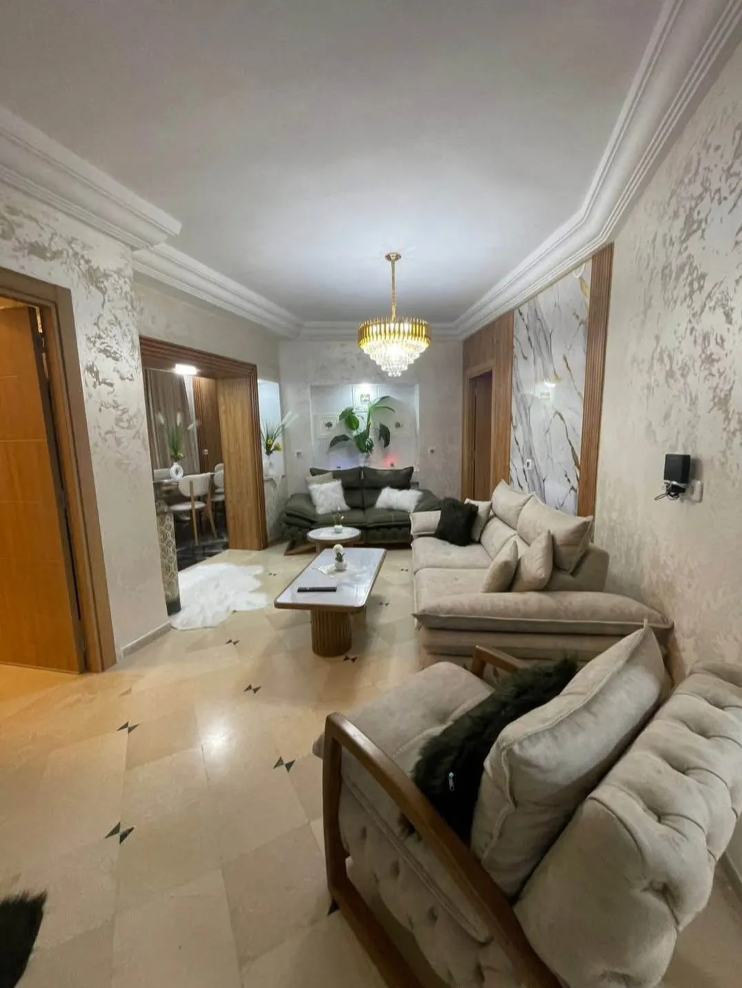 À vendre : appartement S+3 dans une résidence privée et sécurisée