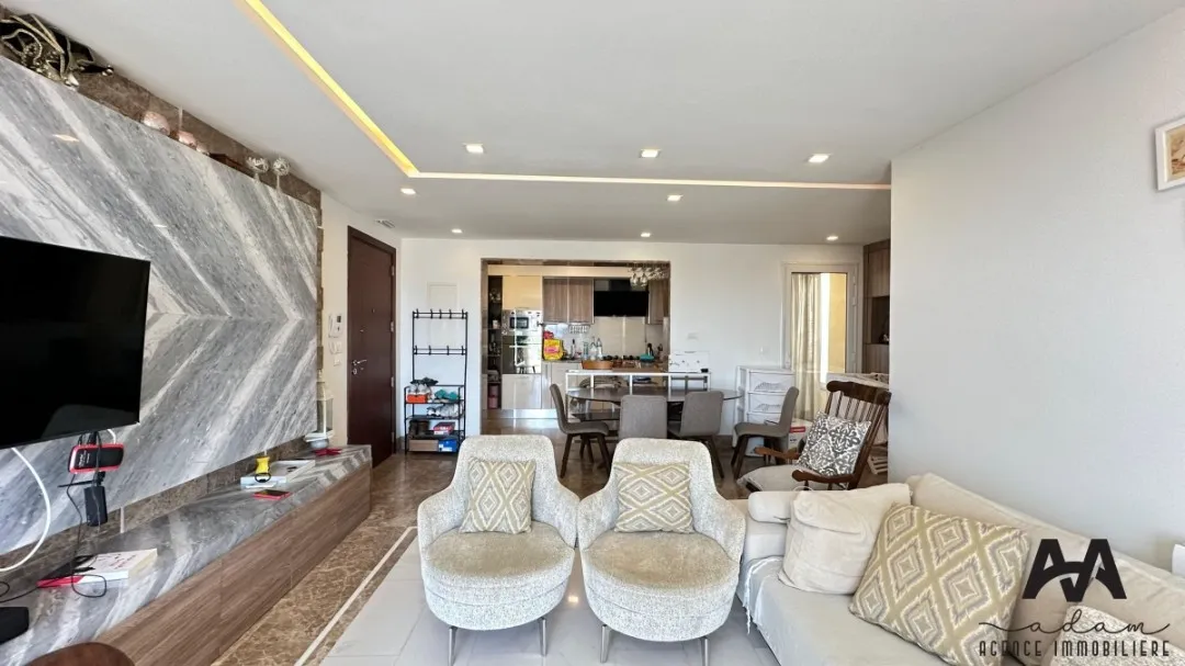 appartement S+2 meublé vue de mer à Nabeul