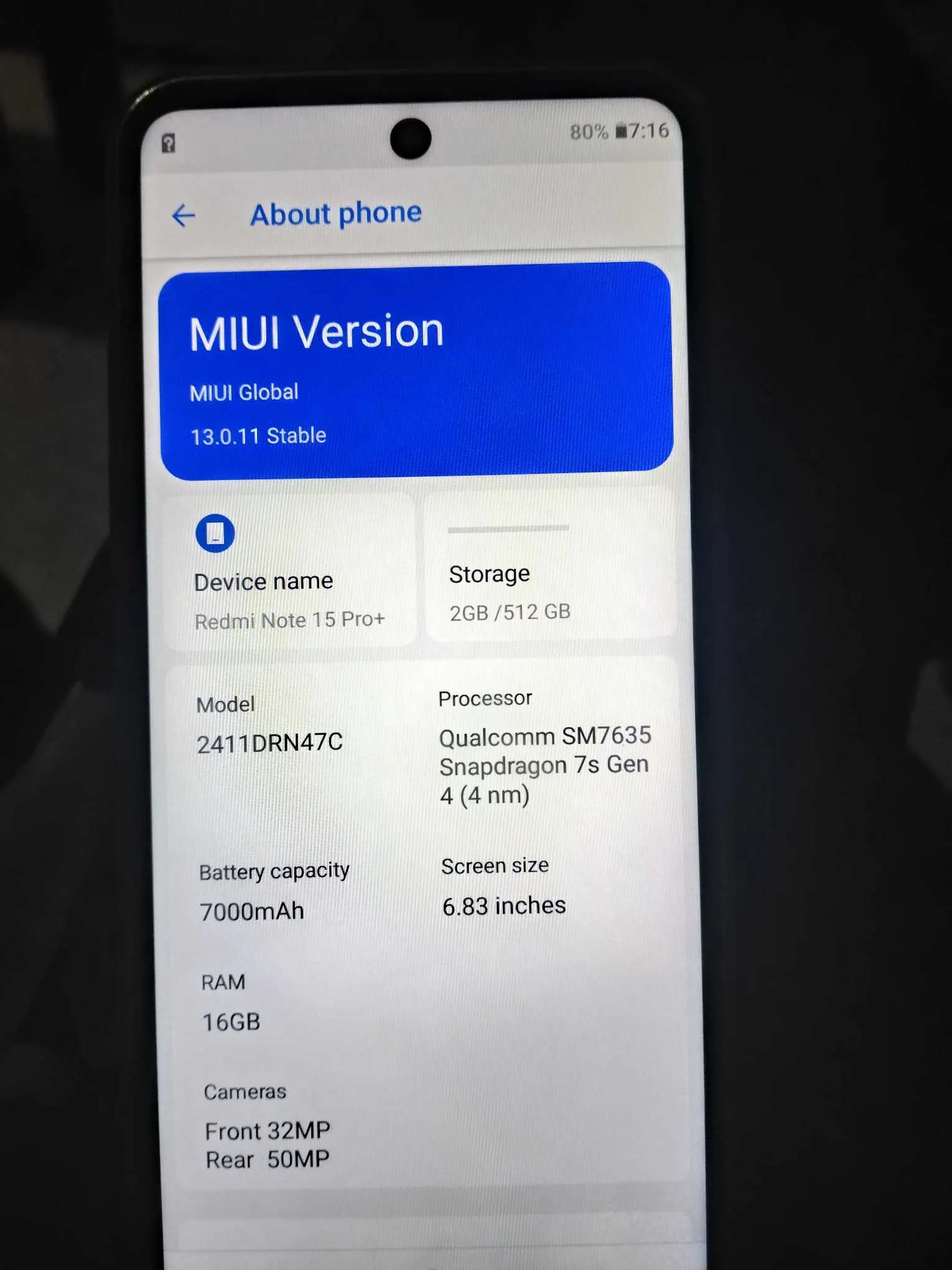 Redmi note 15 pro plus (fake) 