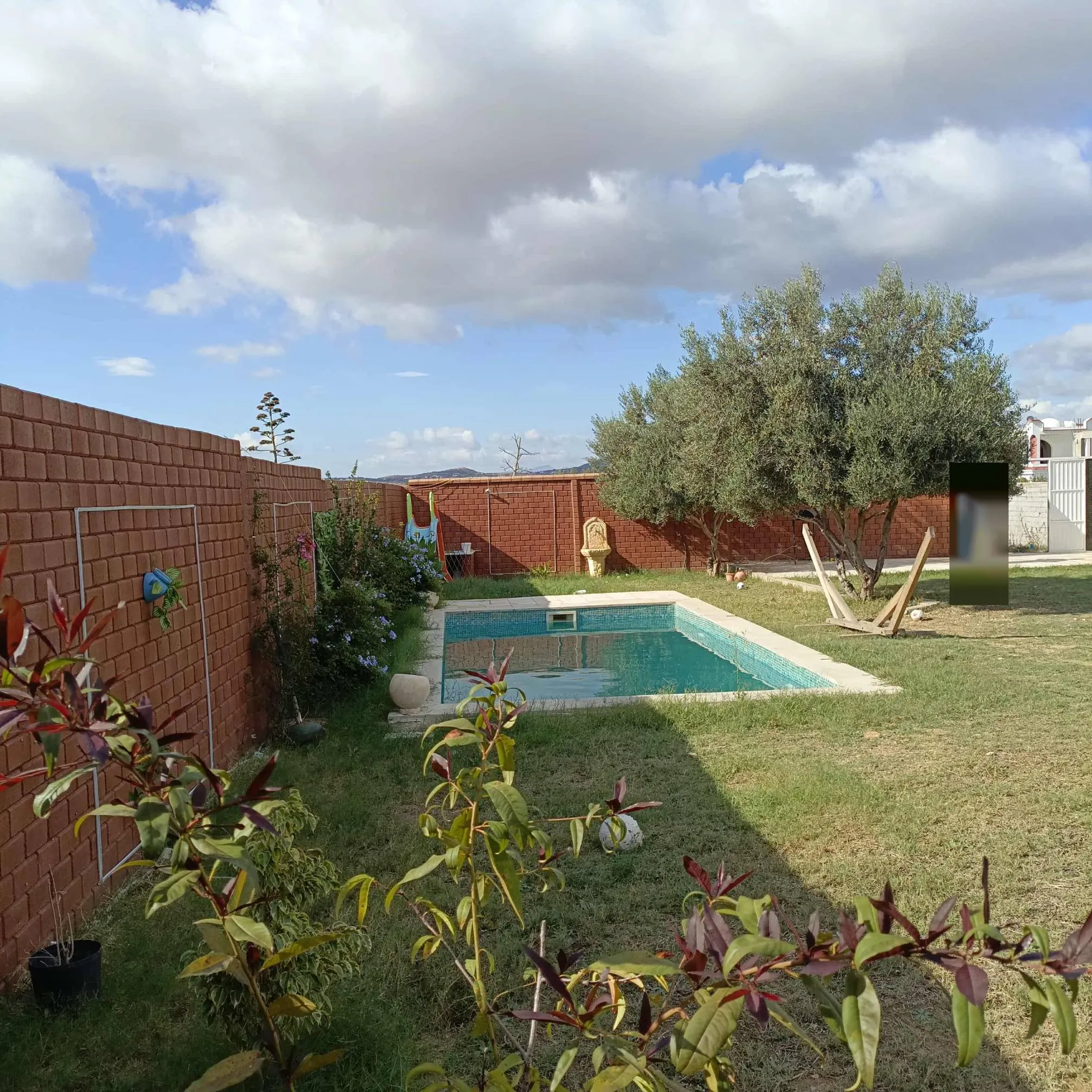 AV coquette maison avec piscine à hammamet sud 