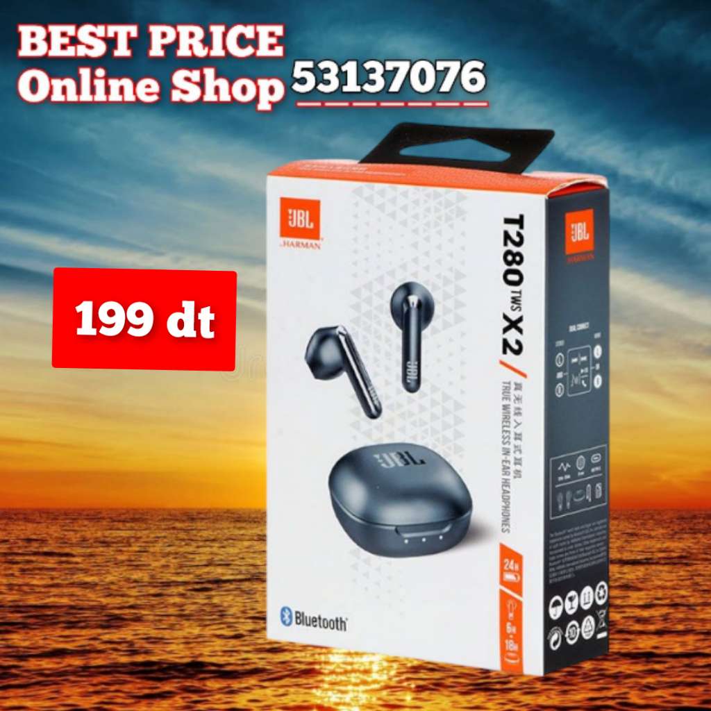 Kit Bleutooth JBL T280 TWS X2/Cacheté
