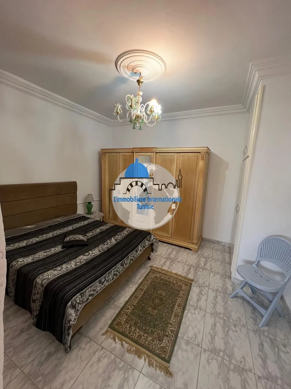 Appartement S+2 meublé pour la location annuelle à Khzema Est