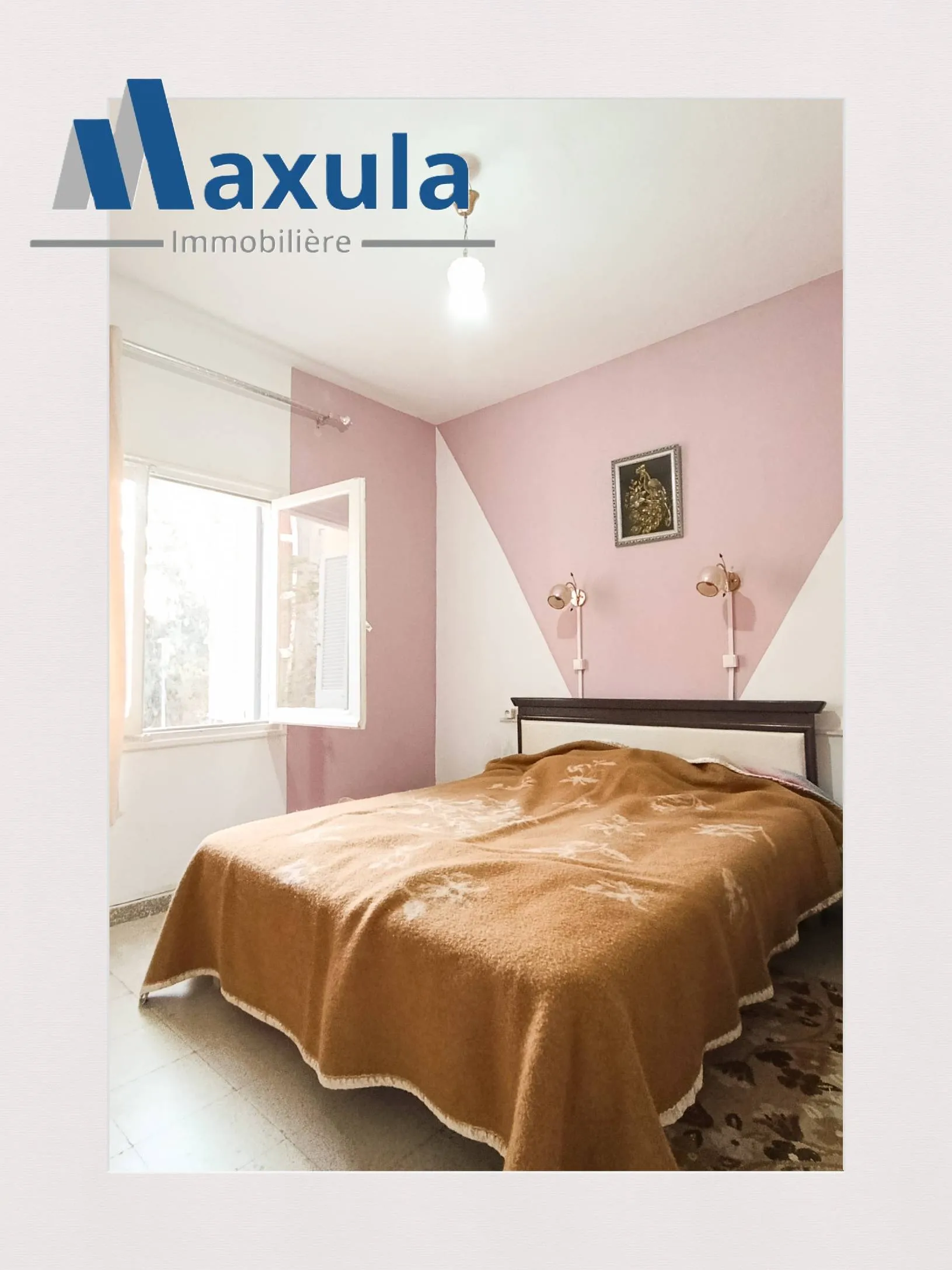 À VENDRE APPARTEMENT S+2 AU 1ER ÉTAGE À RADES SNIT