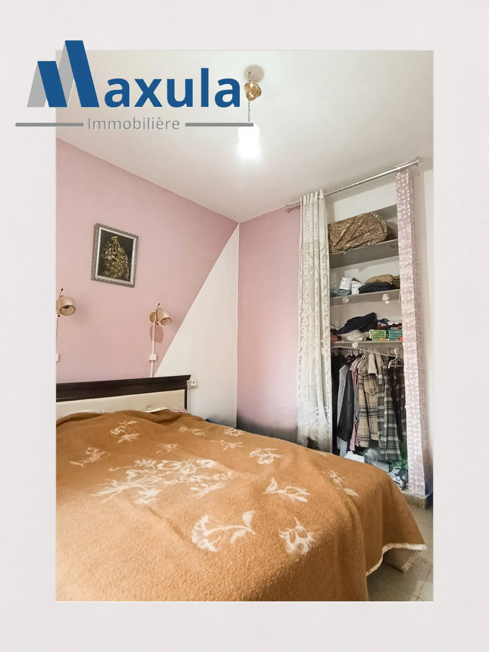 À VENDRE APPARTEMENT S+2 AU 1ER ÉTAGE À RADES SNIT