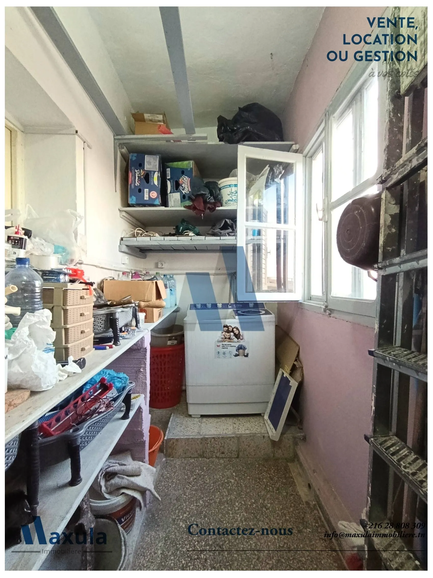 À VENDRE APPARTEMENT S+2 AU 1ER ÉTAGE À RADES SNIT