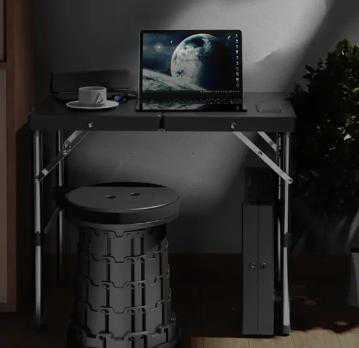 Ensemble de table et tabourets pliants