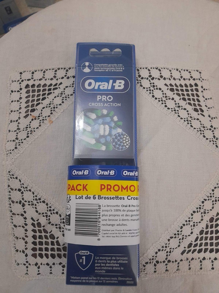6 Brossettes de recharge oral b pro et vitality importé de la France