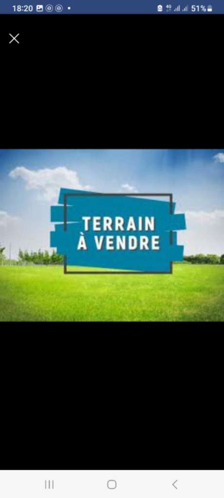 Terrain a vendre SANIET YAMNI 