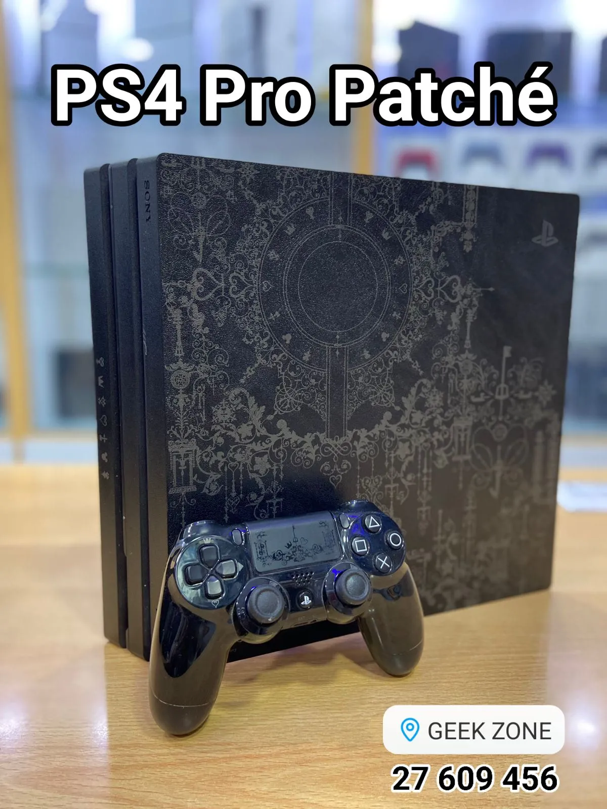 ✨️️ Playstation PS4 Pro 4K Patché ✨️✨️ Édition Kingdom Hearts ✨️✨️ ️️️Importé 🇨🇵 État neuf