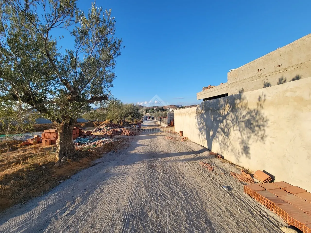 Terrain clôturé de 1269 m² à Hammamet Sud à vendre 51355351