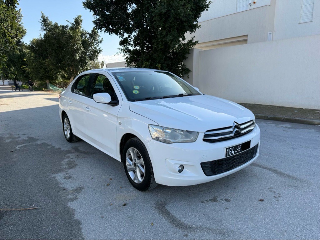 Citroen c-elysee blanc 