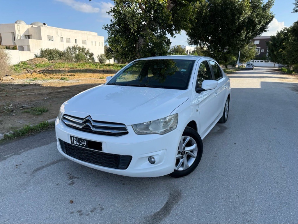 Citroen c-elysee blanc 