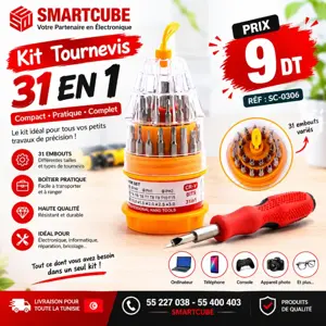 Kit Tournevis 31 en 1
