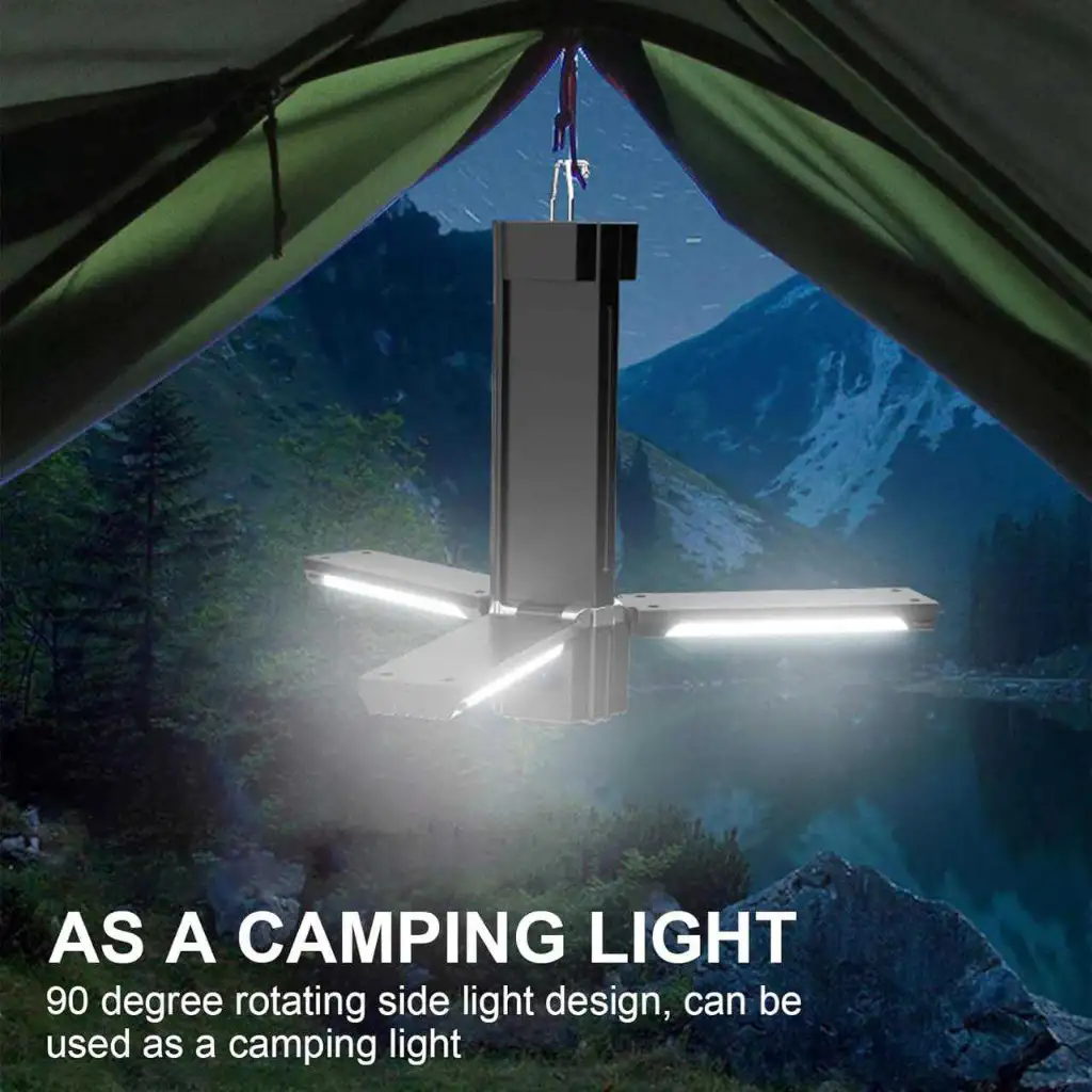 Lampe Camping Rechargeable, 3000 mAh