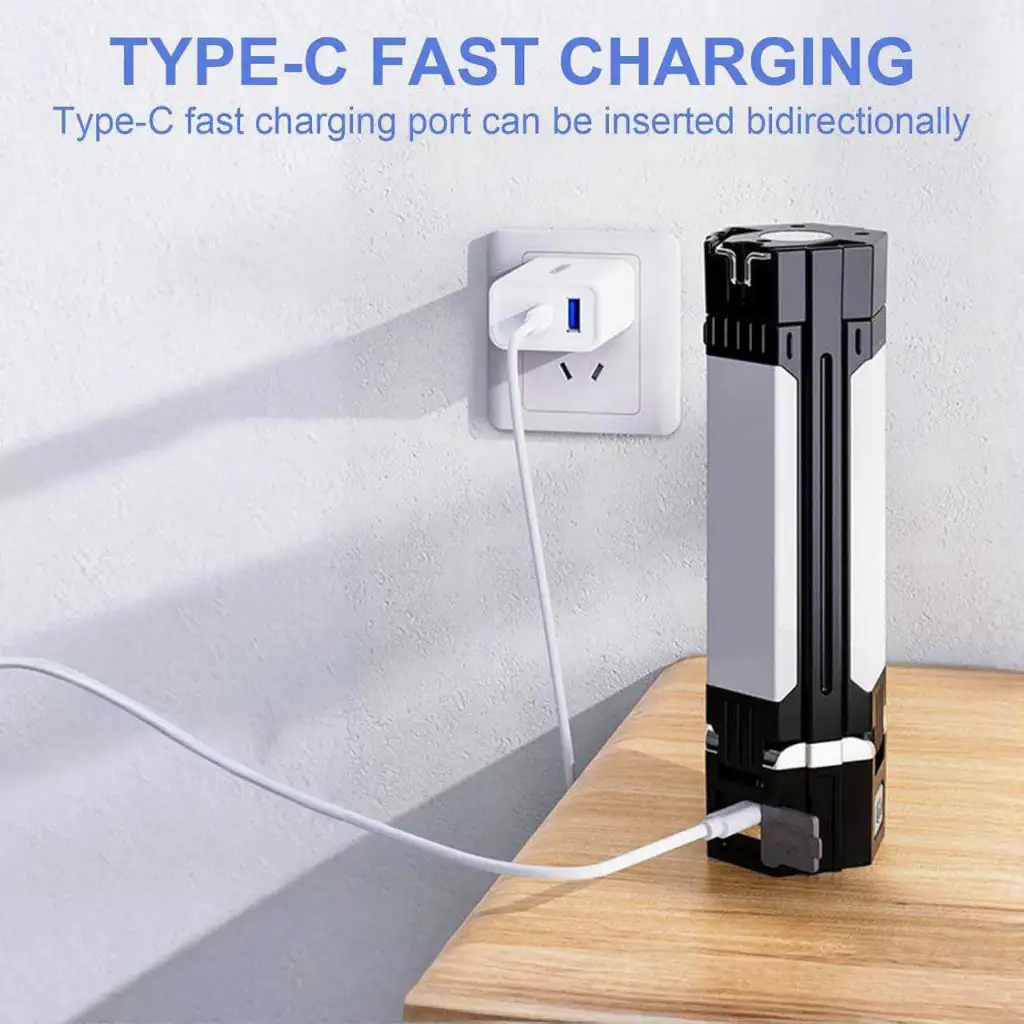 Lampe Camping Rechargeable, 3000 mAh