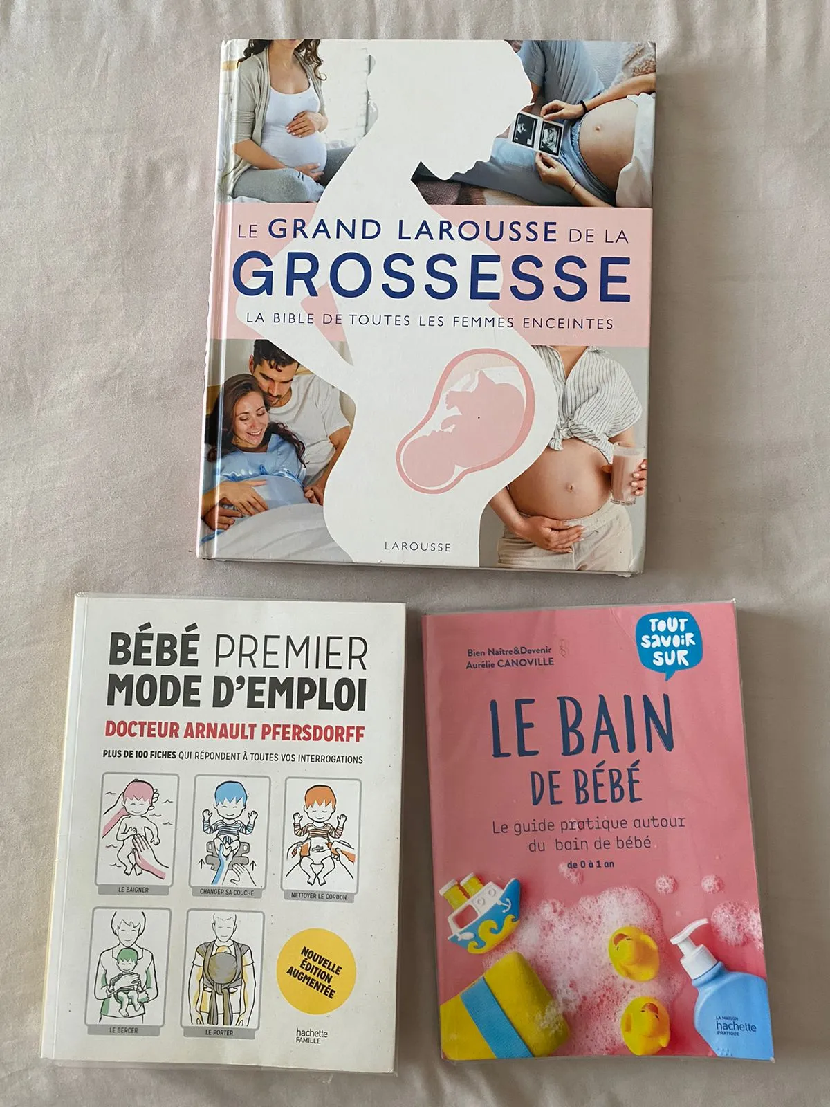 3 livres pour les futures mamans