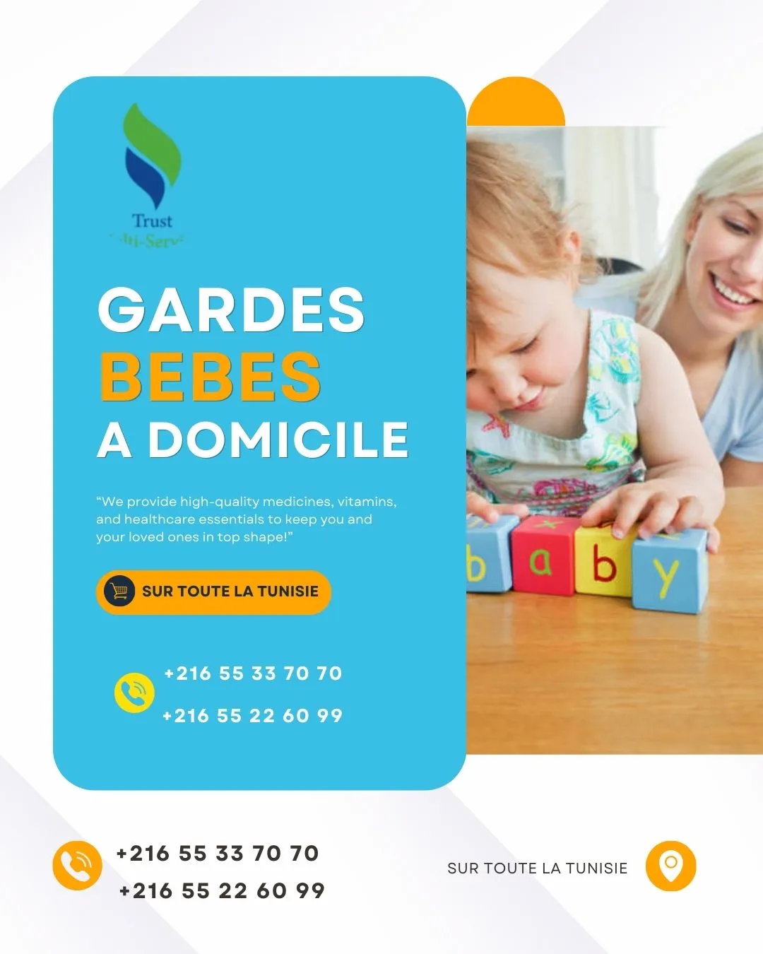 Gardes Bébés de confiance près de chez vous LA SOUKRA
