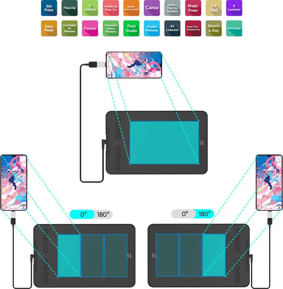 Tablette graphique Neuf, jamais utilisé  xp pen deco 01 v3
